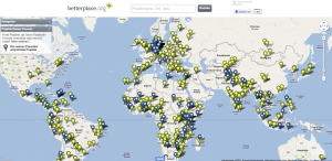 Finde Projekte mit der neuen Kartensuche!