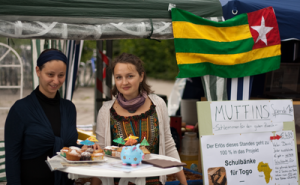 Offline-Fundraising auf Dorffest