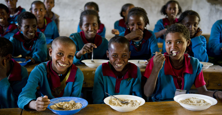 WFP Schulmahlzeiten in Äthiopien