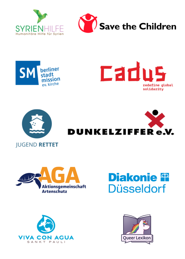 Logos of organizations