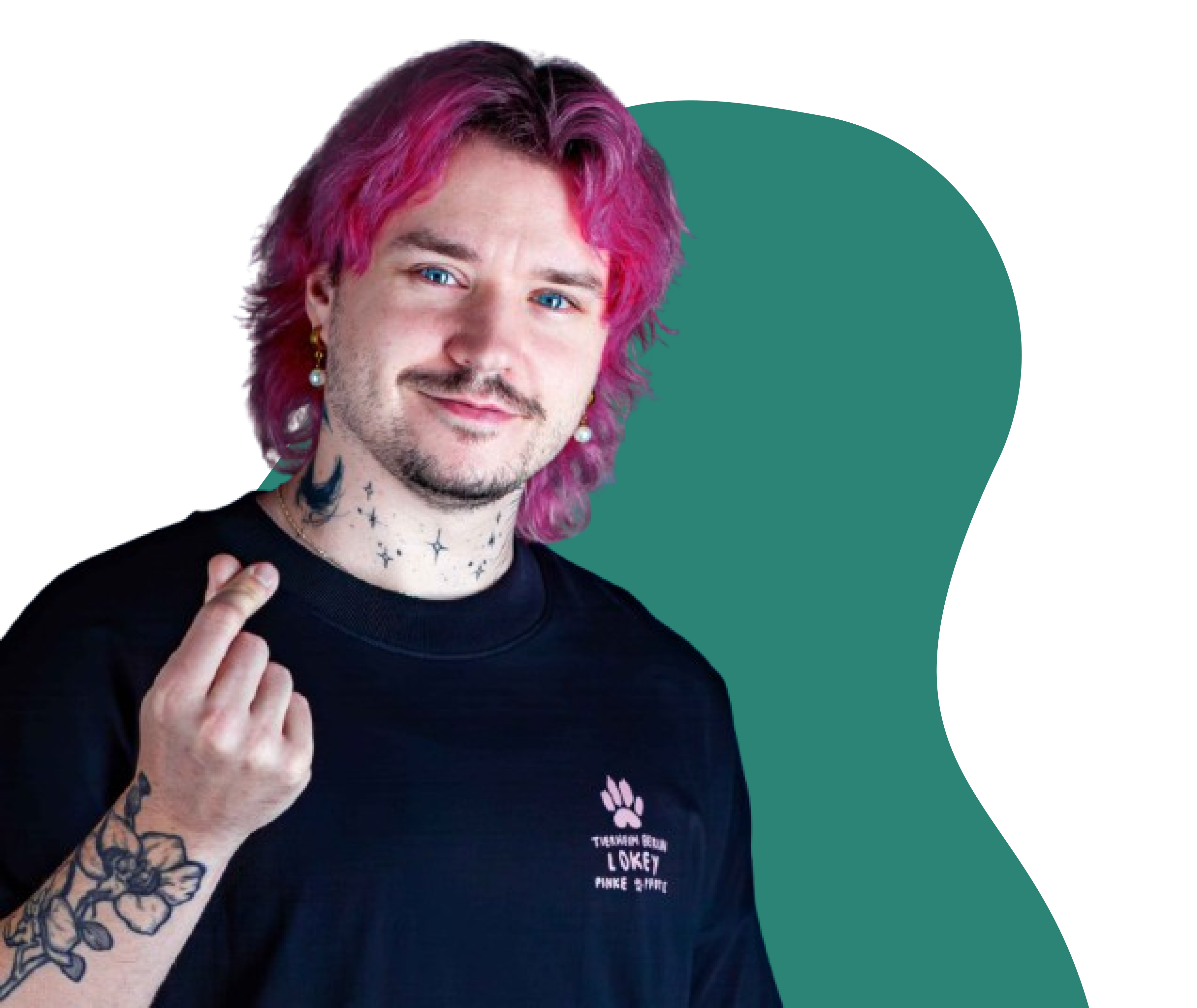 Ein Foto von dem Streamer Vlesk